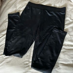 Forever 21 faux leather leggings